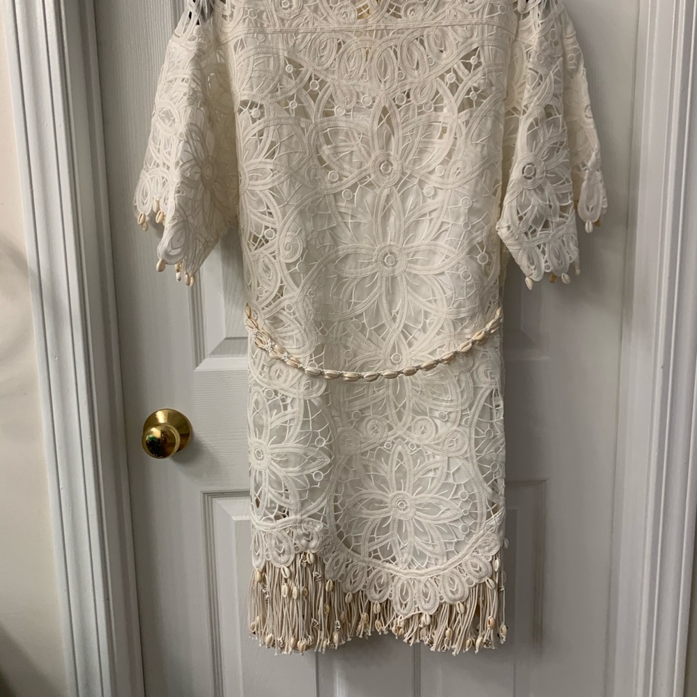 $1950 Zimmermann Wavelength Shirt Dress Size 1 - Picture 4 of 6